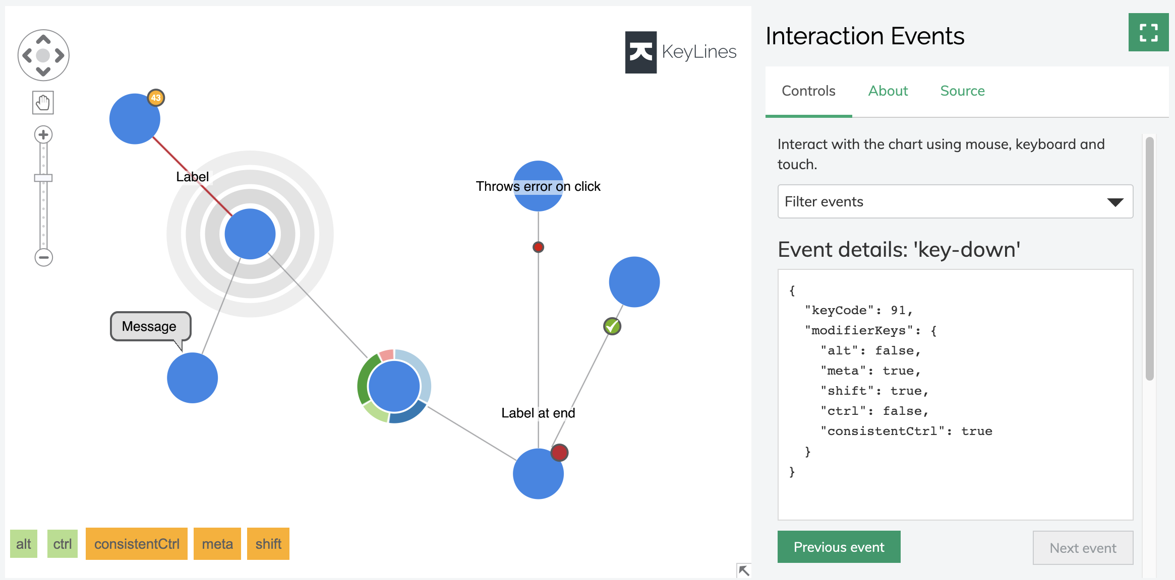 image of updated interaction events demo